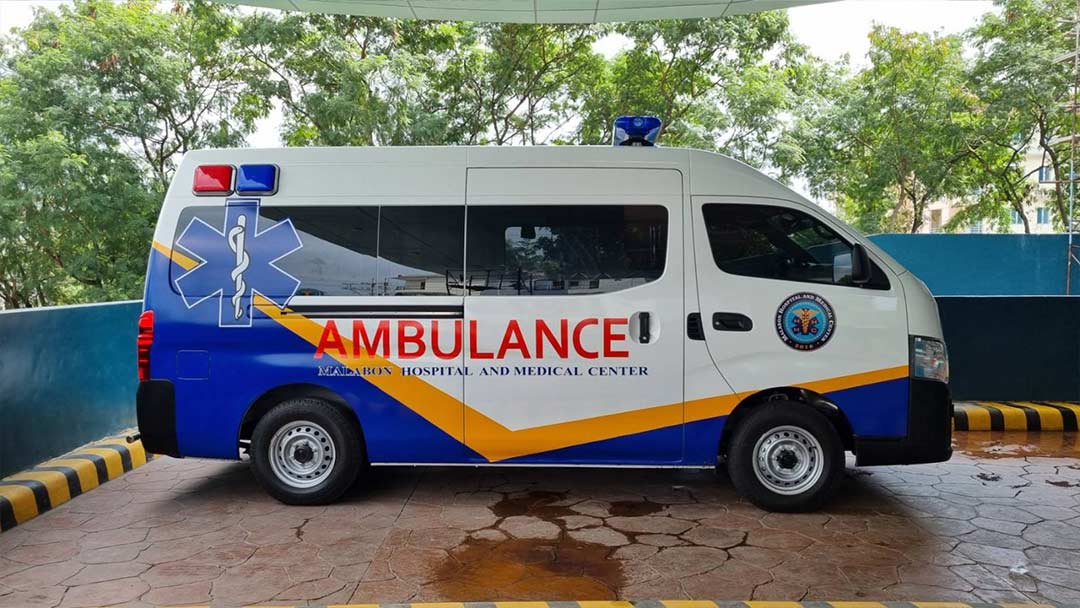 mobile clinic and ambulance