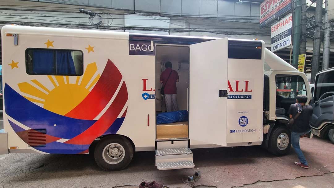 mobile clinic and ambulance