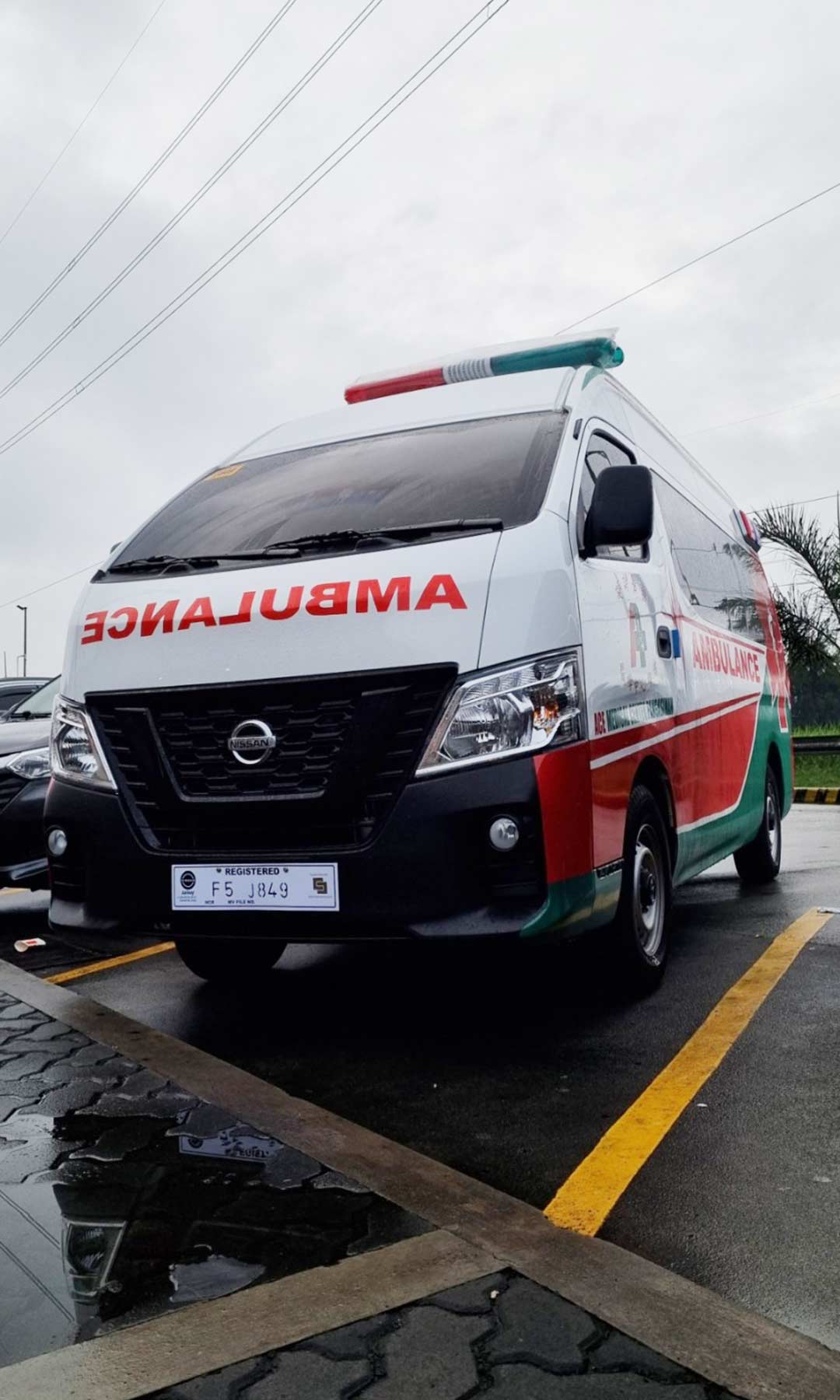 mobile clinic and ambulance